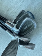 Crown Royal Oversize Irons graphite shafts and good golf pride grips
