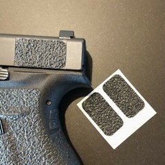 Rubber Grip Patches (2) – fits Glock 42 Slide Serrations