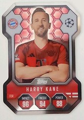 2024-25 Match Attax Harry Kane Pro Elite Shield Chrome SH 11 Bayern Munich