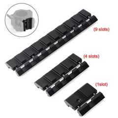 Tactical 11mm to 20mm Picatinny Weaver Scope Dovetail Rail Adapter Mount Base