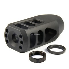 Tanker Style Muzzle Brake 5/8×24 Pitch for 308