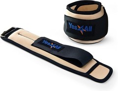 Yes4All Wrist & Ankle Weights Pair 1lb 10lbs for Women, Men Adjustable Strap …