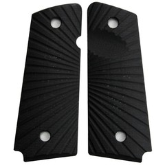 1911 Starburst Grips Black G10 Full Size Compact Springfield EMP PT1911