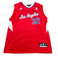 Adidas Los Angeles Clippers Blake Griffin 32 Red Basketball Jersey Youth M