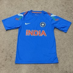 Nike India National Team Cricket Jersey Shirt Blue – Mens Small – 621969-480