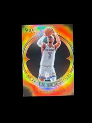 Shai Gilgeous-Alexander 2024-25 Panini Select Solar Eclipse Case Hit SSP