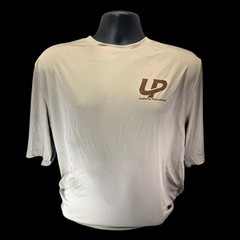 UnderPar 100% Polyester Dry Fit T-Shirt ‘ Chocolate’