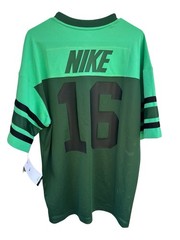 NWT Nike Dri-Fit Green Plain Football Jersey DV7364-341 Men’s Medium NEW 105.00