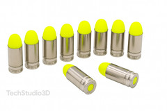 9mm Snap Caps Dummy Rounds – Safe Dry Fire Training – Reusable*Made in USA!!