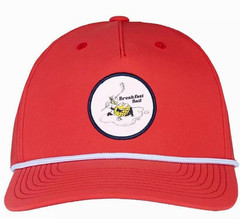 Swannies Mens «Sunny – Breakfast Ball» Snapback Adjustable Golf Hat Cap Red NEW!