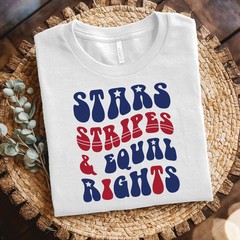 Stars Stripes & Equal Rights shirt – Patriotic Pride t-shirt, Inspirational USA