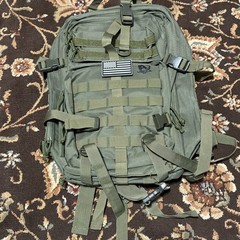USCCA Military Green Tactical Backpack Adjustable Straps Multi Pocket