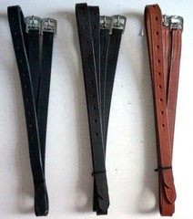 Adult Youth English Saddle Stirrup Leathers 60″ 58″ 54″ 48″ Black Drk Brown Tan