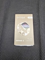 Fitbit Sense 2 Health and Fitness Smartwatch Platinum/White – New/Open Box
