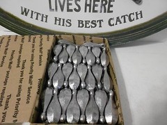 52- 5 OZ. PURE LEAD BANK SINKERS BY A DO-IT-MOLD