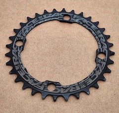 RaceFace Narrow Wide Bicycle Chainring 104mm BCD 32-Tooth Black NO PACKAGING