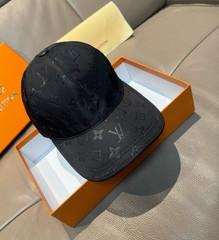 Fashion Letter Dark Pattern Print Baseball Cap Hat Unisex Adjustable Black