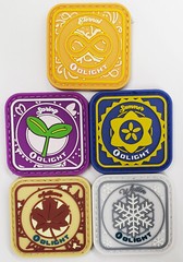 Olight Season Patches Swags, Spring, Summer, Fall, Winter, Eternal, 1.5″ x 1.5″