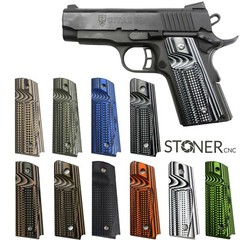 1911 CCW Grips G10 Full Size or Compact or Springfield EMP or PT1911