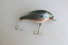 Lot #4400 Vintage Heddon Big Hedd Rattle Crankbait VG Condition