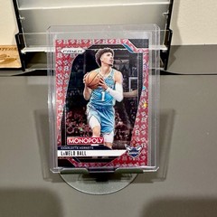 2024-25 Panini Prizm Monopoly LaMelo Ball Free Parking SP SSP Rare #31 Hornets