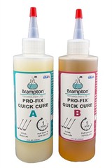 Brampton PRO-FIX Quick Cure Golf Epoxy, 5-Min Work Life, 1 Hour Full 16 oz
