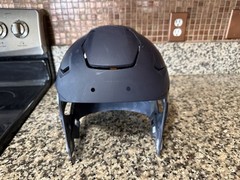 Riddell SpeedFlex Football Helmet Matte Flat Navy Blue Adult EMPTY SHELL ONLY