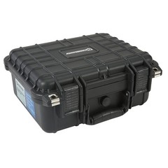 Strongway 13in. Protective Storage Case, IP65 Water Resistant, Black