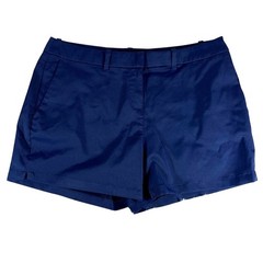 Perry Ellis PGA Tour Womens Golf Shorts Navy Blue Size 10 Activewear Casual