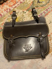 Australian saddle Leather Saddle bag Down Under Saddlery FREE SHIPPING