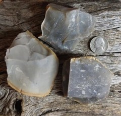 Flint Chert Fire Starting Flint and Steel Knapping – Three Stones