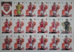 2024-25 Match Attax UEFA – Arsenal Team – 18 cards inc Update