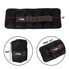 5 10 20lbs Adjustable Arm Leg Weights Wrist Ankle Exercise Gym Workout Training