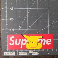 Pikachu Adult Humor Sticker For Skateboard Laptop Guitar Phone Mat77