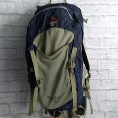 Osprey Kestrel 32L Hiking Backpack M/L Navy Gray Hydration Compatible
