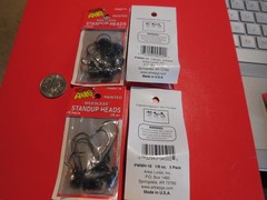 Arkie Weedless Stand Up Jig Heads 2 Packs 5 10 Total2 Sizes~1/8 & 1/4 oz U PICK