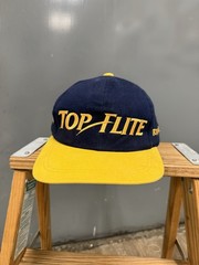 Vintage Golf Top Flite Golf Adjustable Logo Dad Hat Vtg Golfing Course Summer