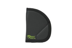Sticky Holster Black Neoprene Ambidextrous Pocket For S&W J-Frame – MD-5