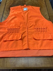 NORTHWEST TERRITORY Men’s SIZE 2x XXL Hunting Vest Blaze Orange Deer Fall