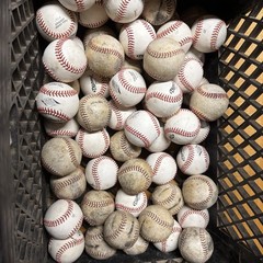 Undersized 7.5” Training Baseballs Diamond DTS-7.5 Lot Of 54 Various Conditions