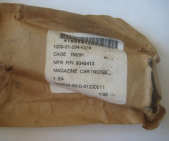 Vintage Check-Mate 9mm Military Pistol Magazine Mag Clip Wyandanch NY USA EXC