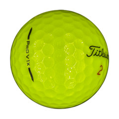 Titleist Pro V1X Yellow 2025/2026 AAAAA Mint 24 Used Golf Balls 5A