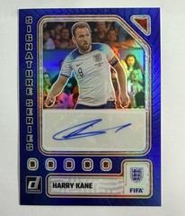 2023-24 Panini Donruss Signature Series Blue Prizm /99 Harry Kane #SS-HK England