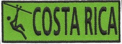 COSTA RICA ZIP LINE PATCH – Green
