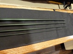 Graphite FTX IM6 Matt Green Fly Rod Blank 9′ 4wt 4-piece, Rod Building