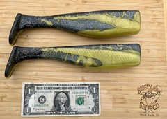 Boogey Man Bait Co. 10” Paddle Tail Grouper Lingcod Halibut China Rock Fish UV