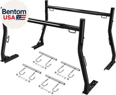 Truck Ladder Racks 800Ibs Capacity Extendable Pick-Up Truck Bed Ladder Rack, Uni