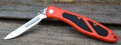 Havalon Piranta Edge Blaze Black/Orange Handle Folding Pocket Knife — Excellent