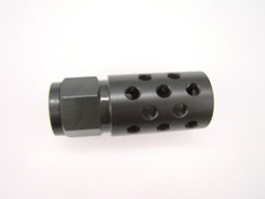 Steel Muzzle Break Compensator 2.15″ 23 HOLE 30-06 9mm 1/2-28 Made in the USA