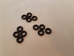 12x MIL SPEC Grip Screw O-Rings for 1911 Colt/Kimber/Spring Field/Ruger/S&W